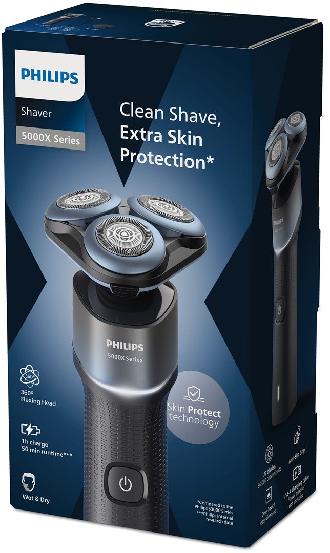 Philips Shaver 5000X series X5006/00 Elektrisk shaver til vd og tr barbering #2