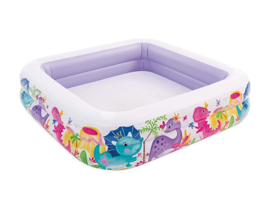 Intex 57470NP swimmingpool til over jorden Oppustelig pool Firkant 295 L Flerfarvet #5