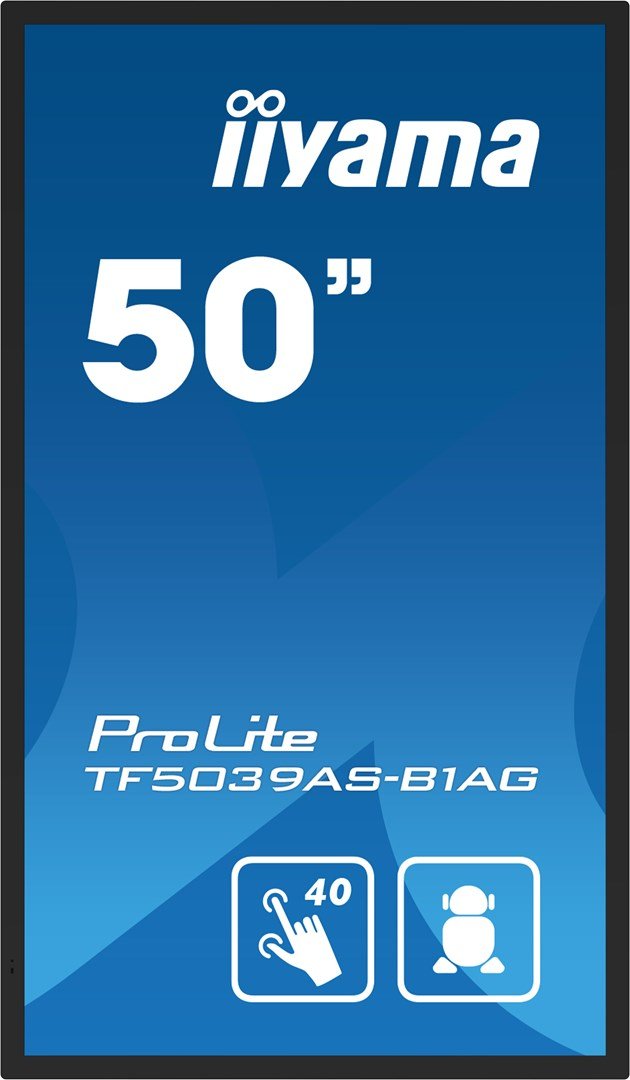 iiyama TF5039AS-B1AG skilte display Digital fladpaneldisplay 125,7 cm (49.5