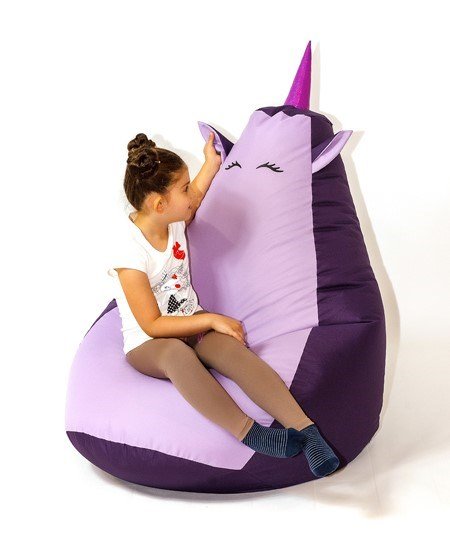 Puf GO GIFT Lilla Oxford 130 x 90 cm #2