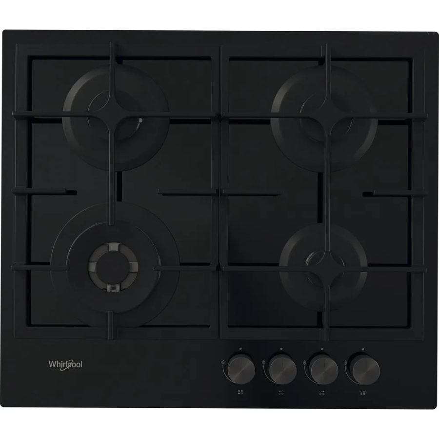Whirlpool AKT 6455/NB1 kogeplade Sort Indbygget Gaskomfur 4 zone(s) #1