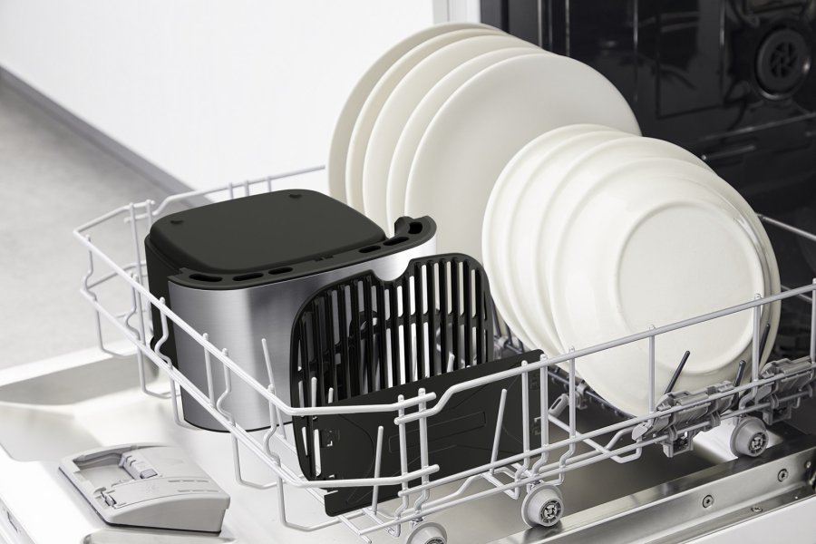 Tefal Easy Fry & Grill EY801D 6,5 L Enkeltstende 1830 W Varmluftsteger Rustfrit stl #4