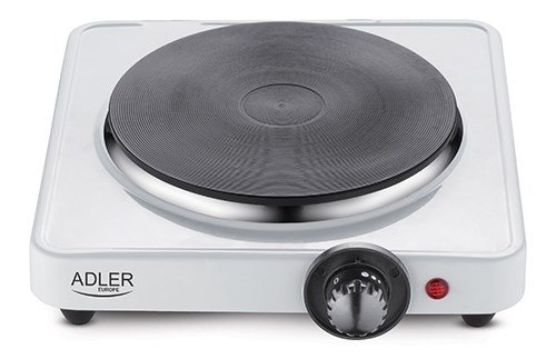 Adler AD 6503 kogeplade Hvid Bordplade Forseglet plade 1 zone(s) #1