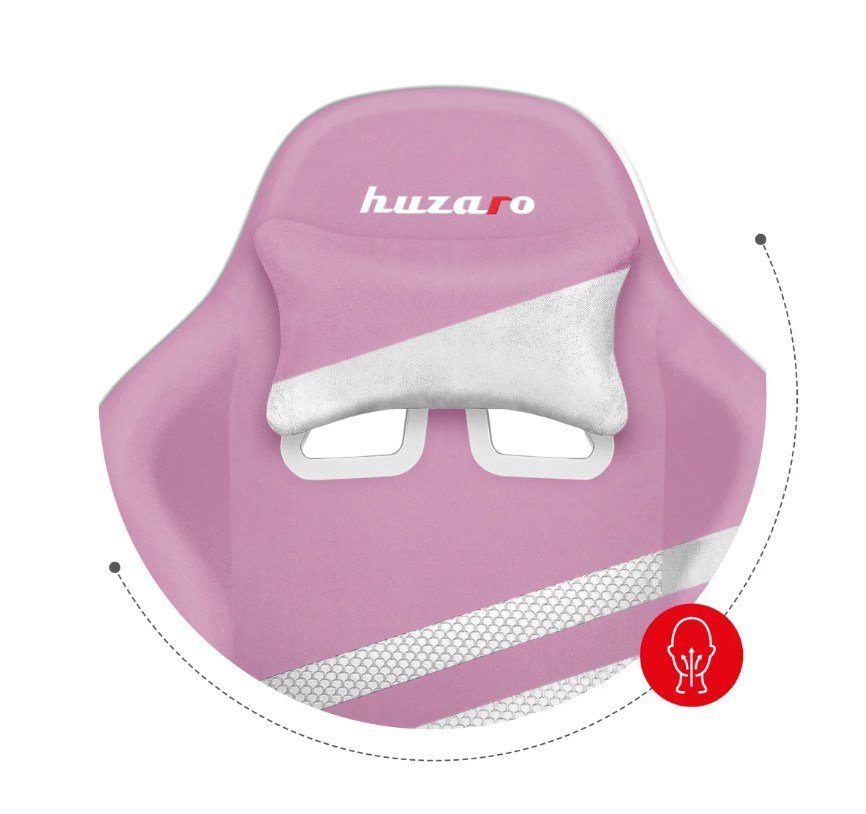 Huzaro Force 4.4 Pink Mesh gaming-stol #12