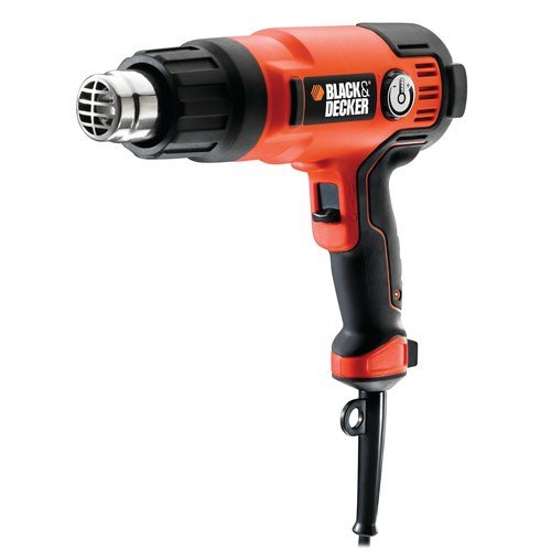Black & Decker KX2200K-QS varmepistol Varmluftspistol 720 l/min 645 C 2000 W Sort, Orange #1