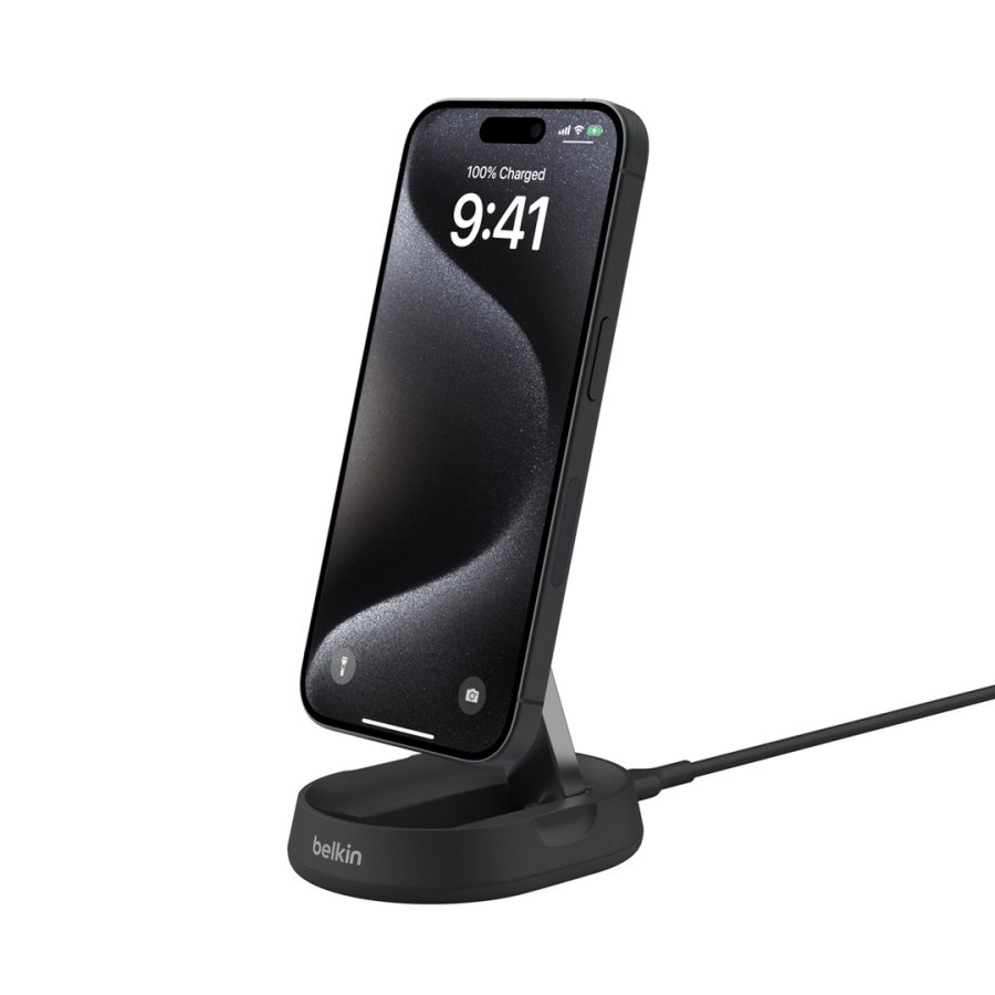 Belkin BoostCharge Pro Smartphone Sort Vekselstrm Trdls opladning Hurtig opladning Indendrs #1