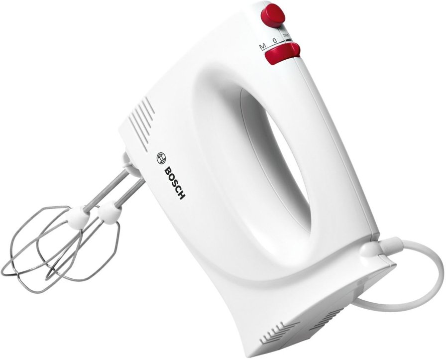 Bosch MFQP1000 rremaskine og mikser Hndmixer 300 W Rd, Hvid #1
