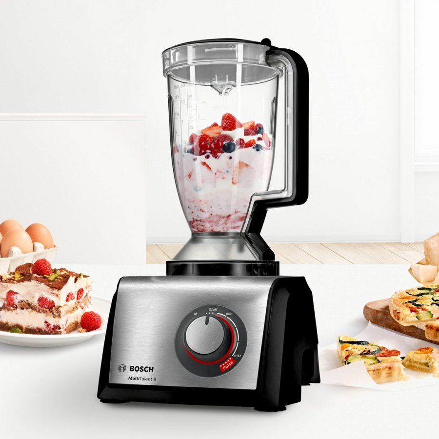 Bosch MC812M844 foodprocessor 1250 W 3,9 L Sort, Rustfrit stl #4