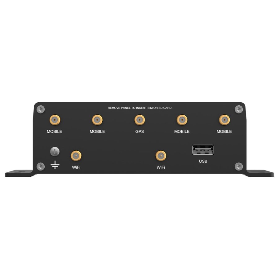 Teltonika ATRM50 5G Router for Transportation, Ultra-High Cellular Speeds, M12 CONNECTORS, DUAL SIM & eSIM, EN 45545-2 and EN 50155, PSU not included tr�dl�s router Gigabit Ethernet Dual-band (2,4 GHz / 5 GHz) Sort #2