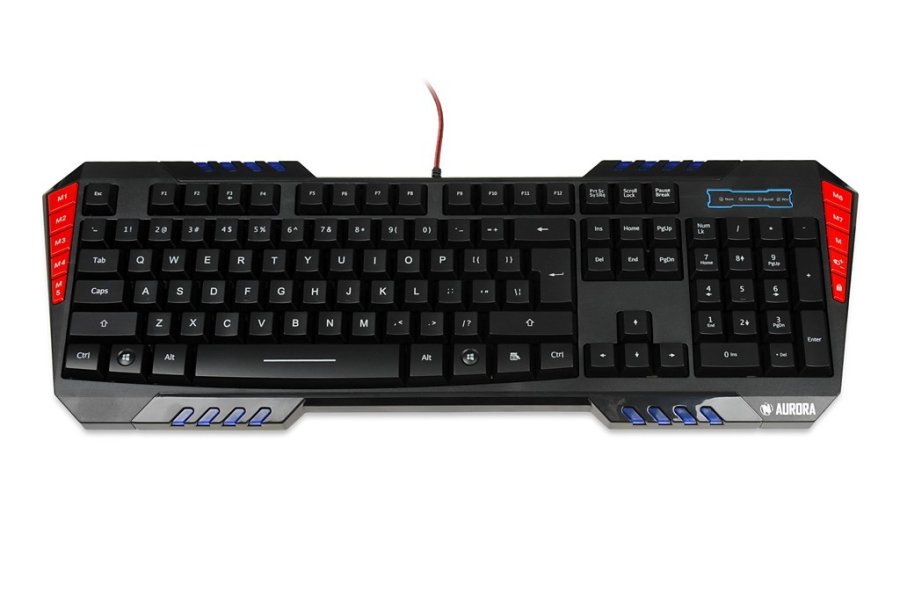 iBox IKS855 tastatur USB Engelsk Sort #2