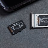 Kingston Technology 512 GB micSDXC Canvas Select Plus 100R A1 C10-kort + ADP #25
