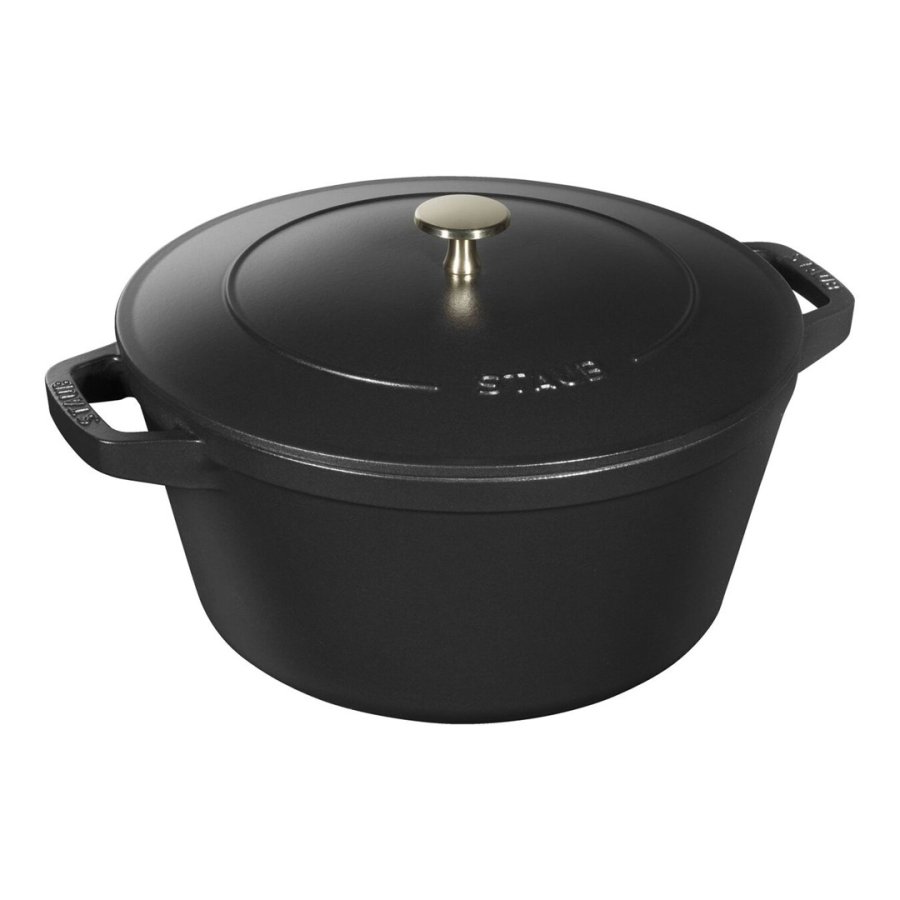 Staub La Cocotte 4,2 L Rund Stbejern Gryde bradepande #10