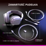Glorious Gaming GHS Eternal RGB Headset Ledningsf�rt Spil USB Type-C Hvid #12