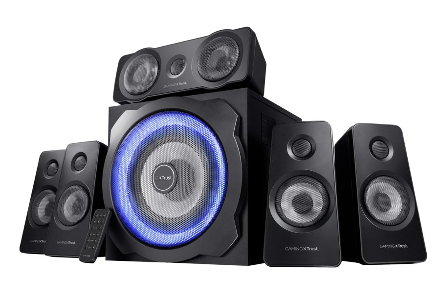 Trust GXT 658 Tytan 5.1 hjttalerst 90 W Universel Sort 5.1 kanaler #1