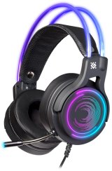Defender Cosmo Pro Headset Ledningsf�rt Spil Sort #1