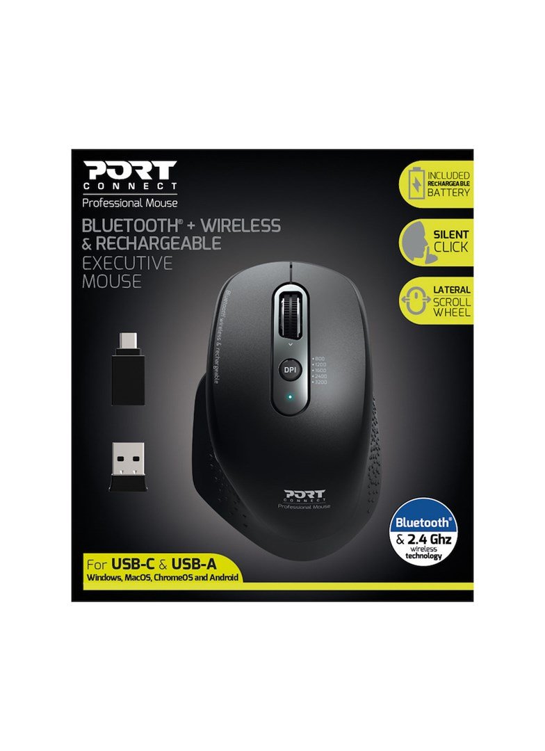 Port Designs 900716 mus Hjre hnd RF trdls + Bluetooth Optisk 3200 dpi #3