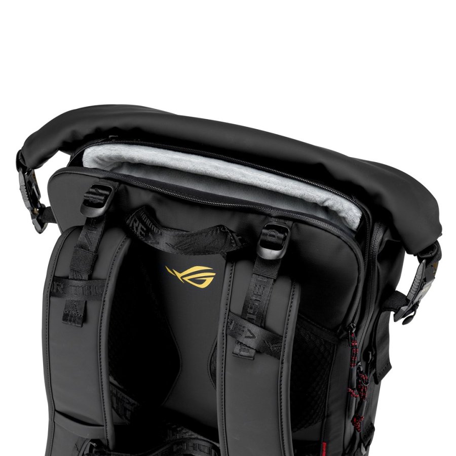 ASUS ROG SLASH Backpack Edition 20 rygs�k Rulletoprygs�k Sort Polyester, PU-l�der #4