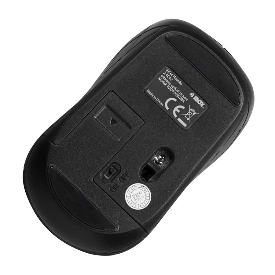 iBOX i009W Rosella trdls optisk mus, gr #5