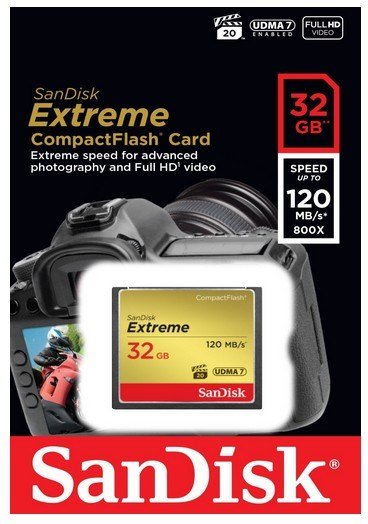 SanDisk 32GB Extreme CompactFlash #2