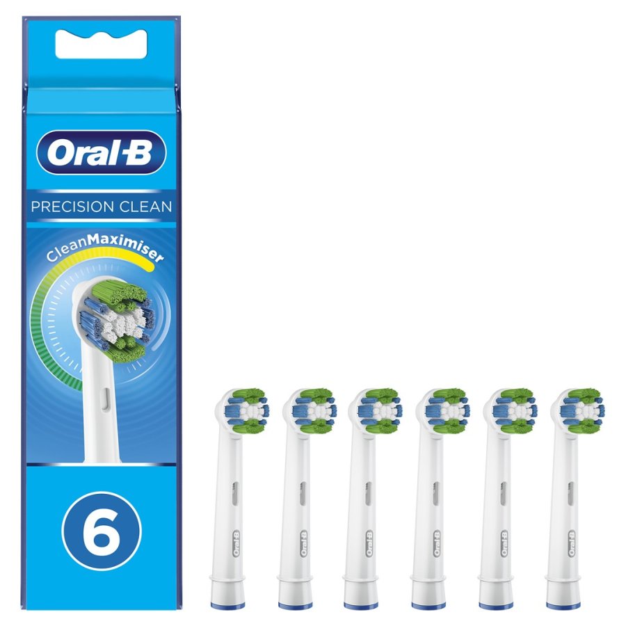 Oral-B Precision Clean 80339528 brstehoved til elektrisk tandbrste 6 stk Hvid #4