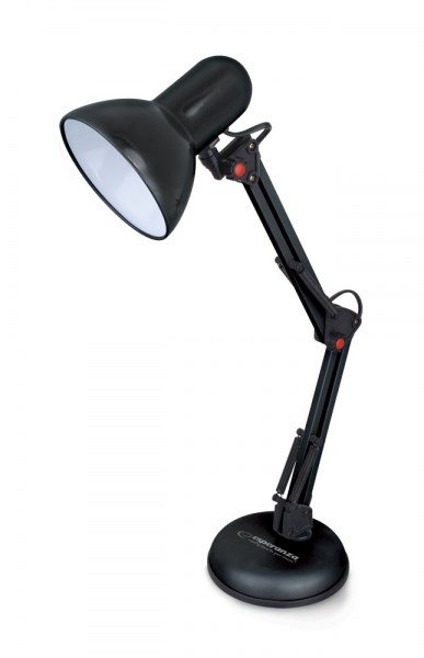 Esperanza AVIOR bordlampe E27 12 W LED Sort #1