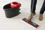 Mop with Bucket Vileda Ultramat Turbo XL Sort Rd Mikrofiber #13