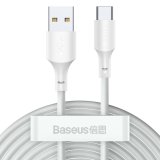 Baseus TZCATZJ-02 USB-kabel 1,5 m USB A USB C Hvid #2