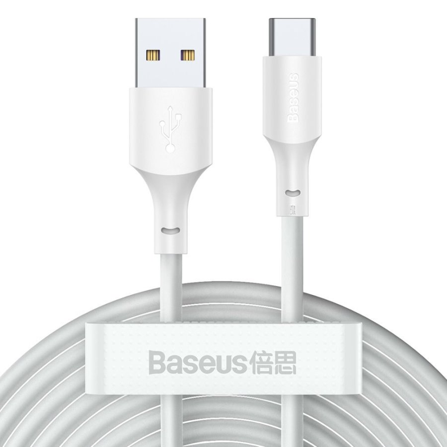 Baseus TZCATZJ-02 USB-kabel 1,5 m USB A USB C Hvid #2