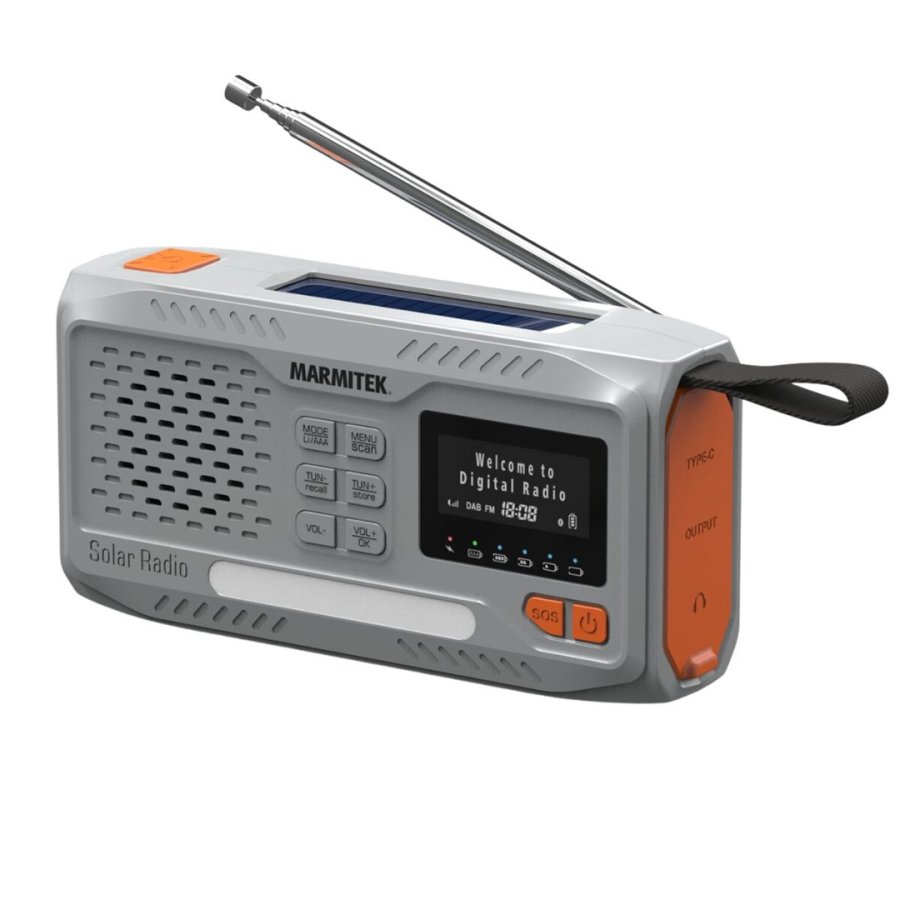 Marmitek 25008643 radio B�rbar Analog & digital Lys gr� #7