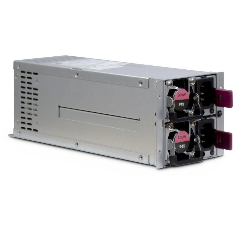 Inter-Tech ASPOWER R2A-DV0800-N enhed til str�mforsyning 800 W 20+4 pin ATX 2U S�lv #1