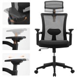 Techly ICA-CT MC016 Computermbel og kontorstol Polstret sde Rygln i net #8