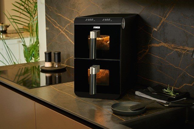 Noveen DoubleCrisp AF5050 X-LINE Fedtfri frituregryde 1700 W Sort #3