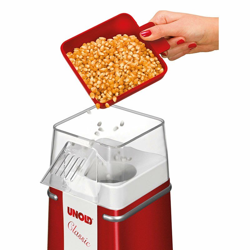 Unold Classic popcornmaskine Rd, Slv, Hvid 900 W #5
