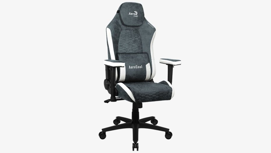 Aerocool Crown AeroSuede Universal gamingstol Polstret sde Bl, Stl #10
