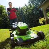 Batteridrevet plneklipper 60V 4Ah 46 cm Greenworks GD60LM46HPK4  - 2502807UB #2