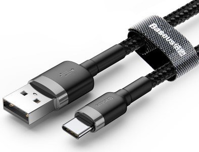 Baseus CATKLF-UG1 USB-kabel 3 m USB A USB C Sort #2
