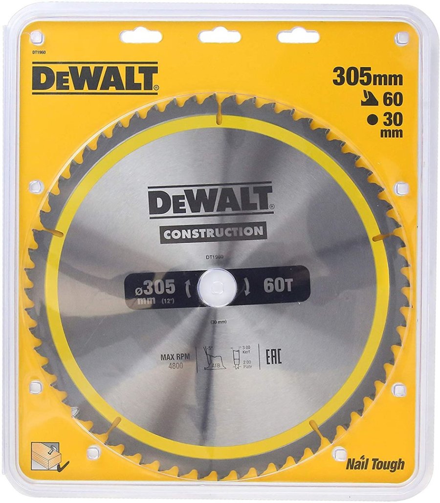 DeWALT DT1960-QZ rundsavklinge 1 stk #5