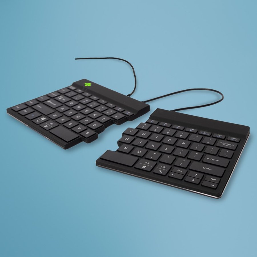 R-Go Tools Ergonomisch toetsenbord R-Go Split Break v2 met pauzesoftware, gesplitst toetsenbord, QWERTY (US), bedraad, zwart #1