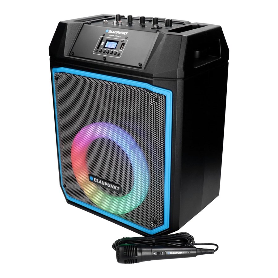 Blaupunkt MB08.2 h�jttaler 1-vejs Sort, Bl� Tr�dl�s 600 W #7