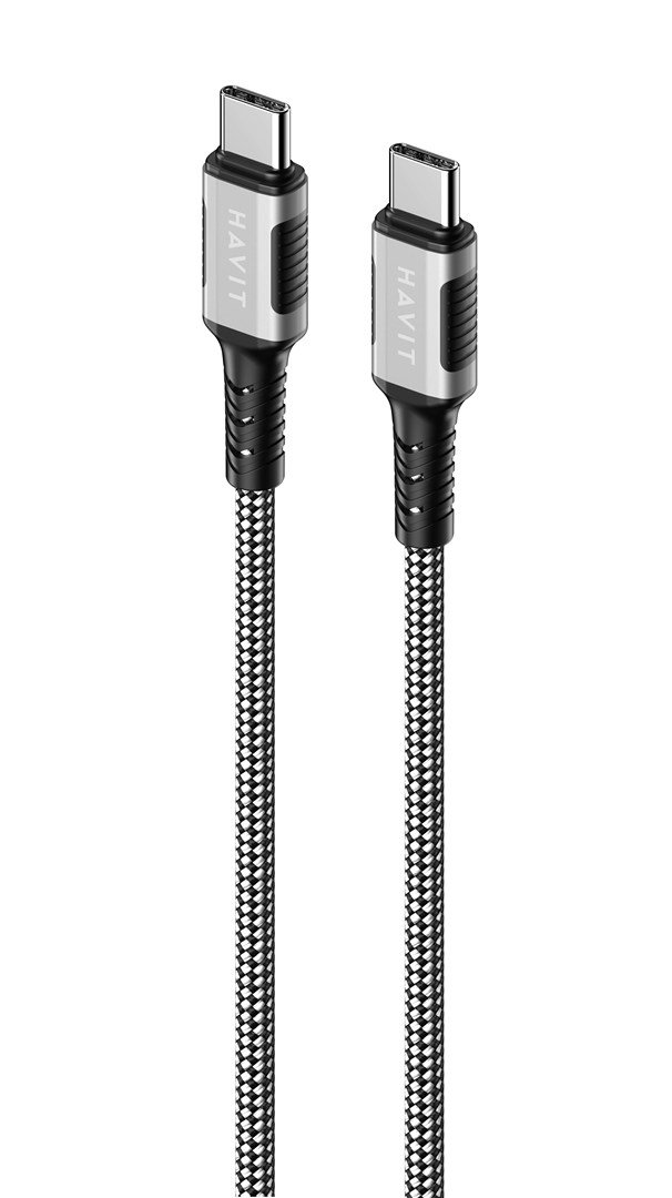 Havit CB6297 - Magnetisk kabel USB type C til USB type C, 1 m (sort) #4