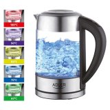 Adler AD 1247 NEW elkedel 1,7 L 2200 W Sort, Rustfrit stl, Transparent #9