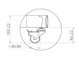 Multibrackets 2319 tv-beslag 152,4 cm (60