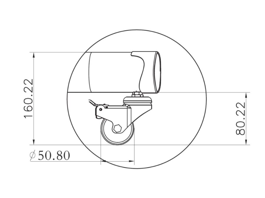 Multibrackets 2319 tv-beslag 152,4 cm (60