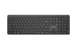 Gembird KB-WPS-03 tastatur Kontor RF tr�dl�s + Bluetooth QWERTY US International, Ukrainsk, Russisk Sort #14