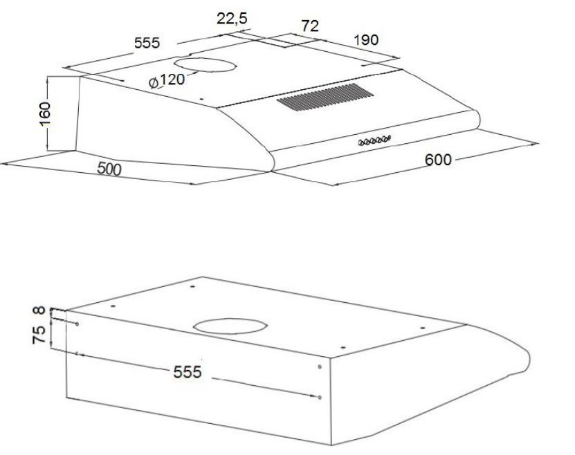 Akpo WK-7 P-3060 emhtte til komfur #2