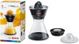 Bosch MCP72GPB citruspresser Plast, Rustfrit stl Sort, Transparent #3