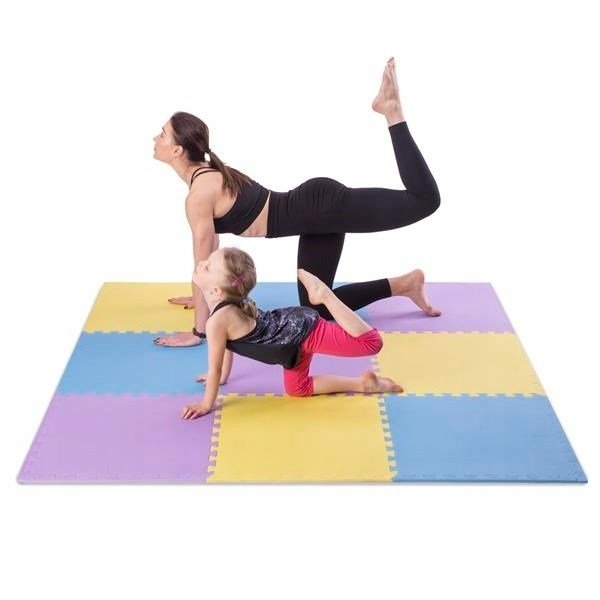 Puslespilsmtte multipack One Fitness MP10 gul-bl-lilla #9