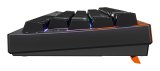 CHERRY K5 PRO TMR COMPACT tastatur Spil USB QWERTZ Tysk Sort, Orange #2
