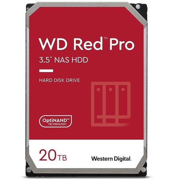 Harddisk HDD Western Digital WD Red Pro 20 TB WD201KFGX #1