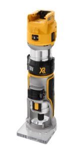 DeWALT DCW604NT-XJ router og overfrser Sort, Gul 25500 rpm #3